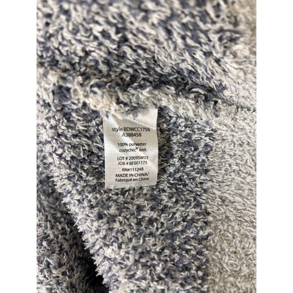 Barefoot Dreams Size 1X Sweater CozyChic Seaside Crew Neck Pullover Ocean Zebra - Picture 11 of 12